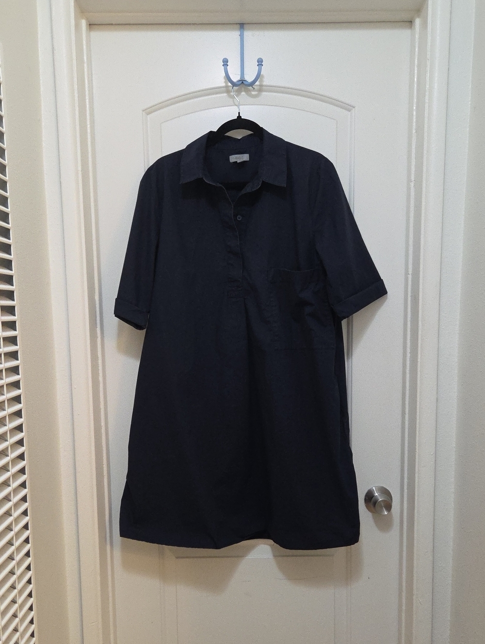 COS Navy Shirt Dress - Women
